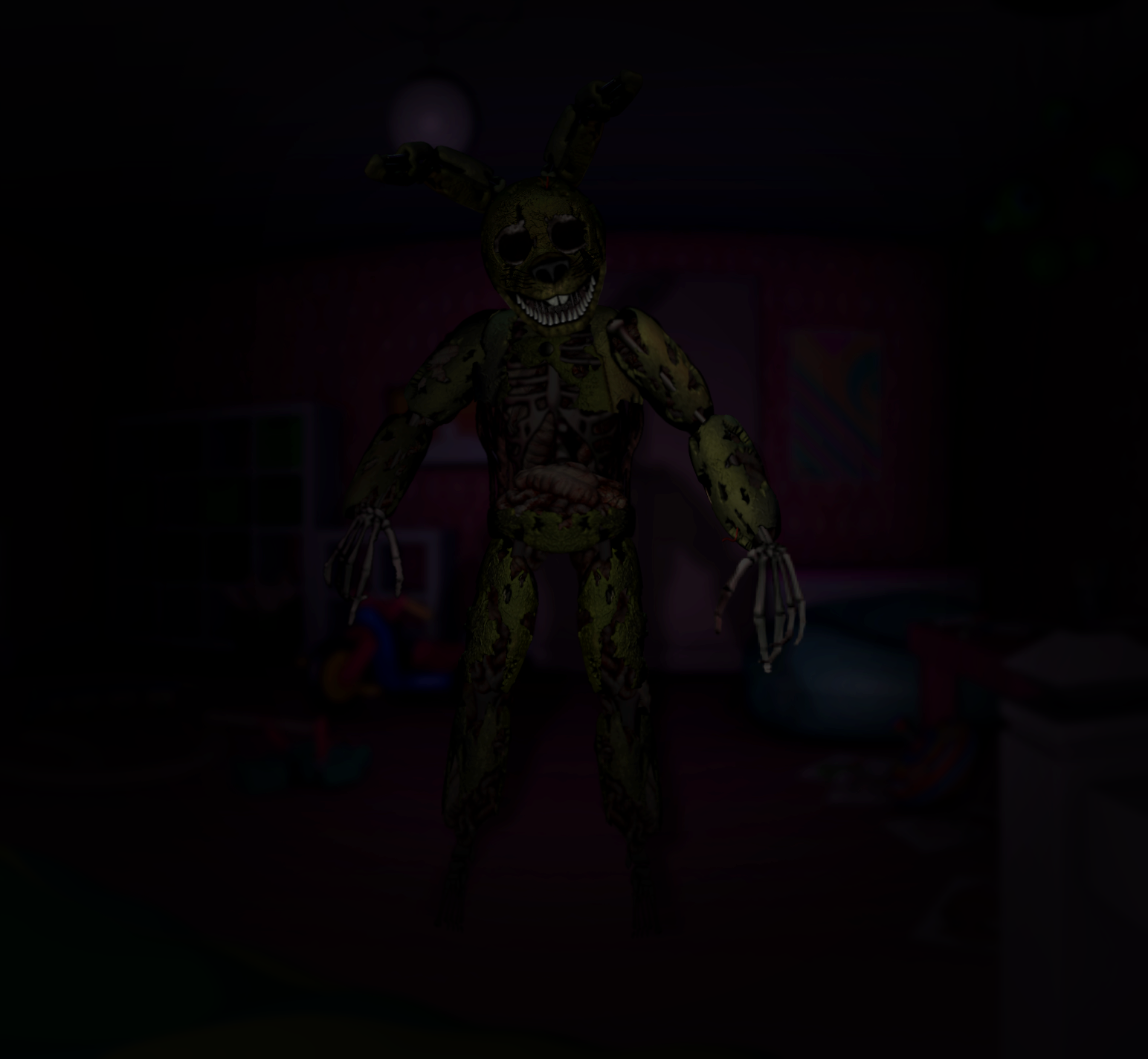 Styled Spring Trap FNAC 3-styled Springtrap (Monster Springtrap) by Ziti-Man-Mario on ...