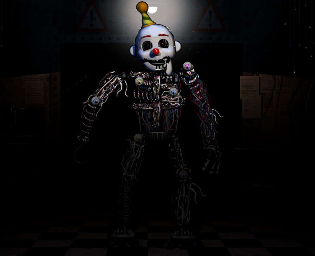 Commission: FNAF2 Ennard by MegaMario2001 on DeviantArt