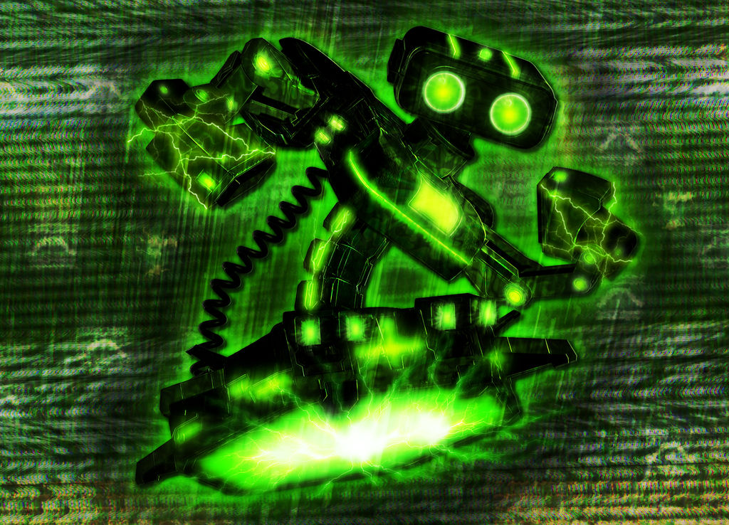 Edit: Neon R.O.B. by MegaMario2001 on DeviantArt