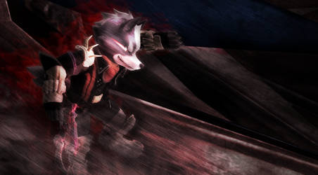 3D Render: Wolf (Smash Ultimate)