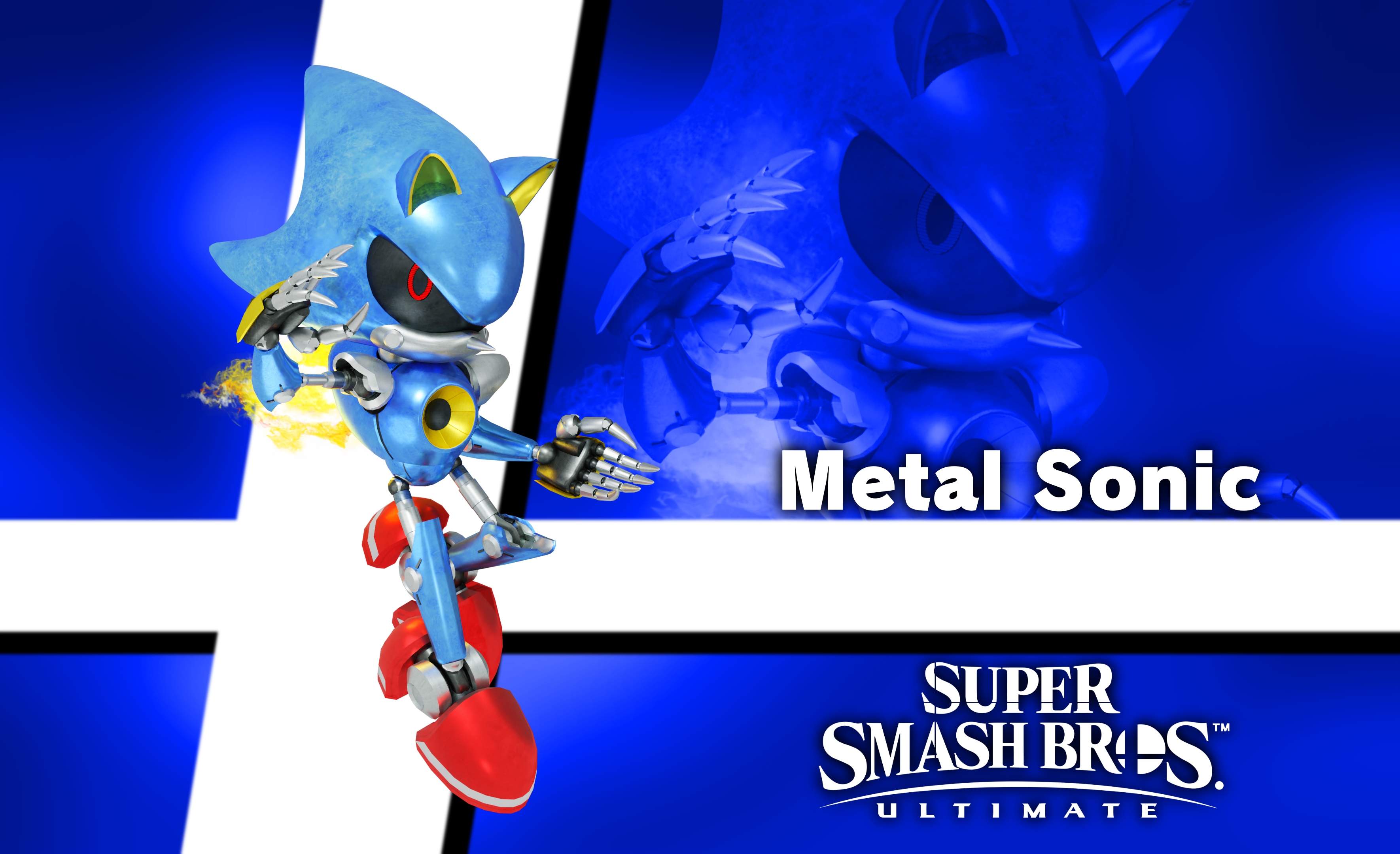 Here's a hypothetical character render and stock icon of Metal Sonic in the  Smash Ultimate style! Model Source in the comments! He is also one of my  most wanted characters! : r/smashbros