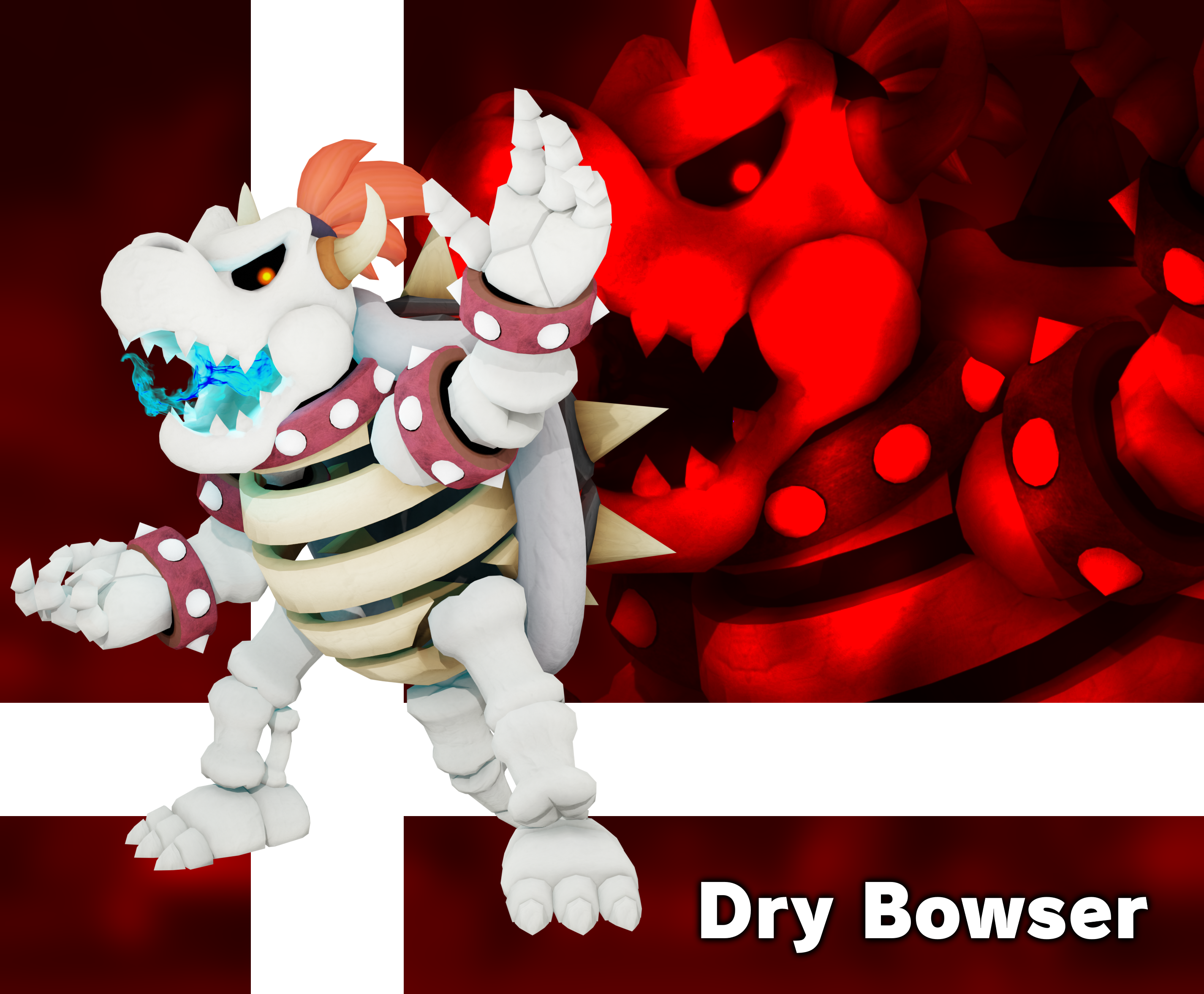 3DS - Super Smash Bros. for Nintendo 3DS - Bowser - The Models Resource