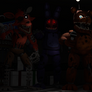 3D Render: Withered Animatronics