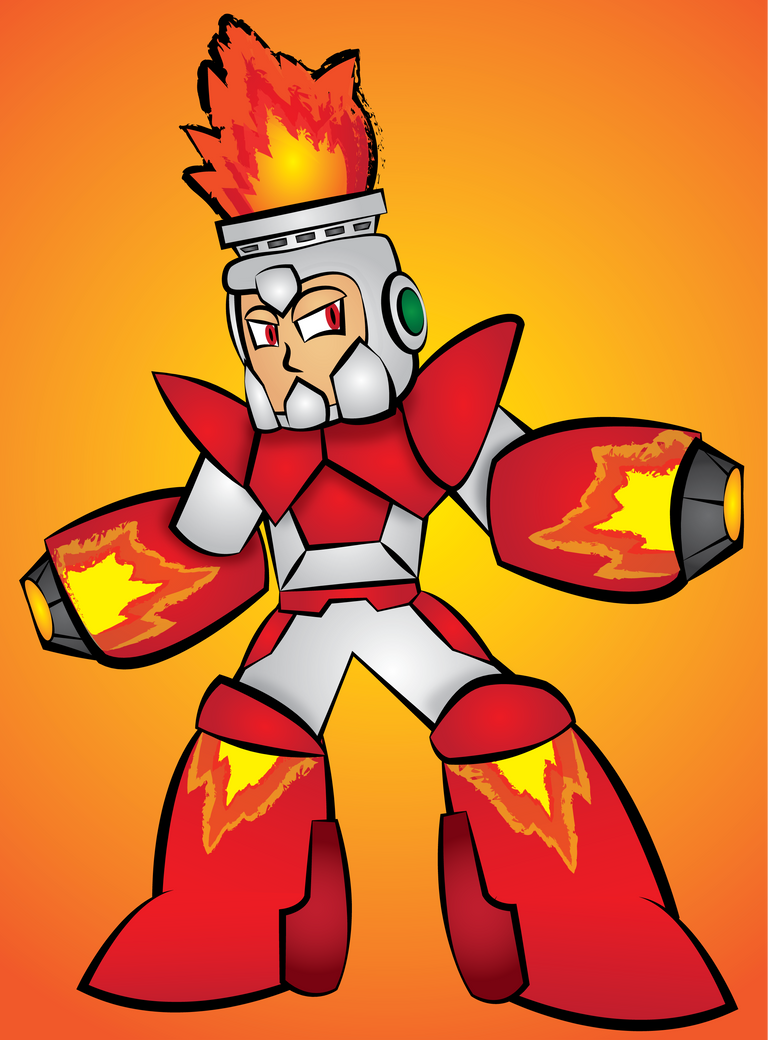 Fire Man Dailouges Adobe Illustrator: Stylized Fire Man by ZDooarte on DeviantArt
