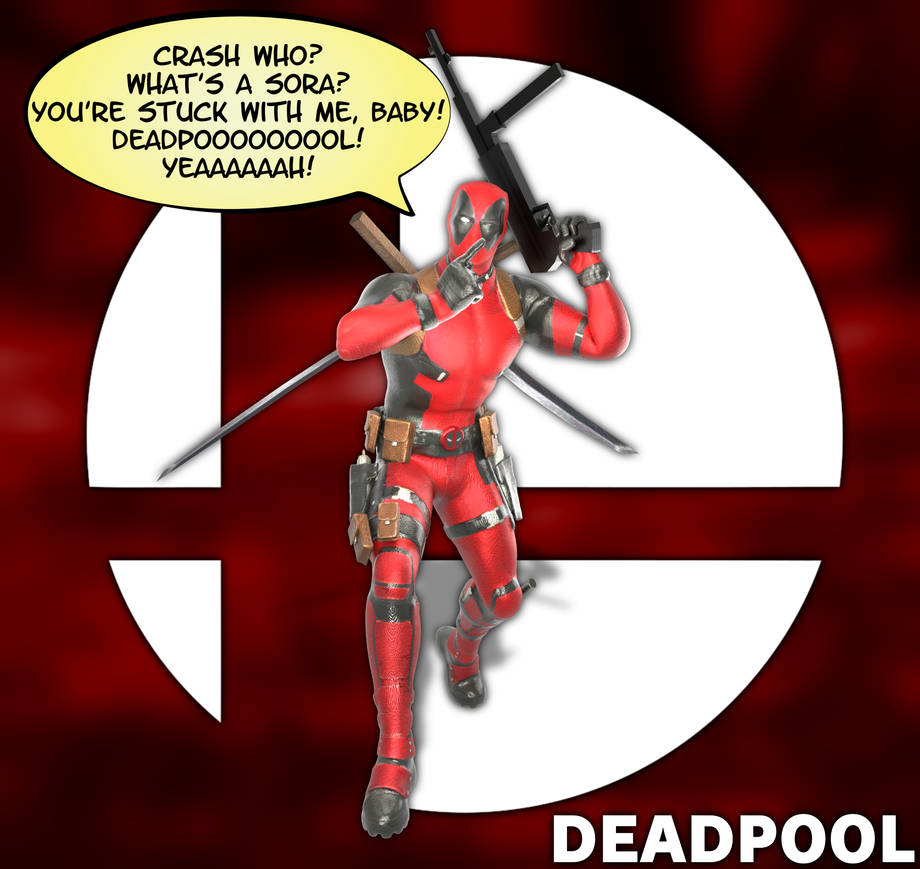 3D Render: Deadpool in Smash by MegaMario2001 on DeviantArt