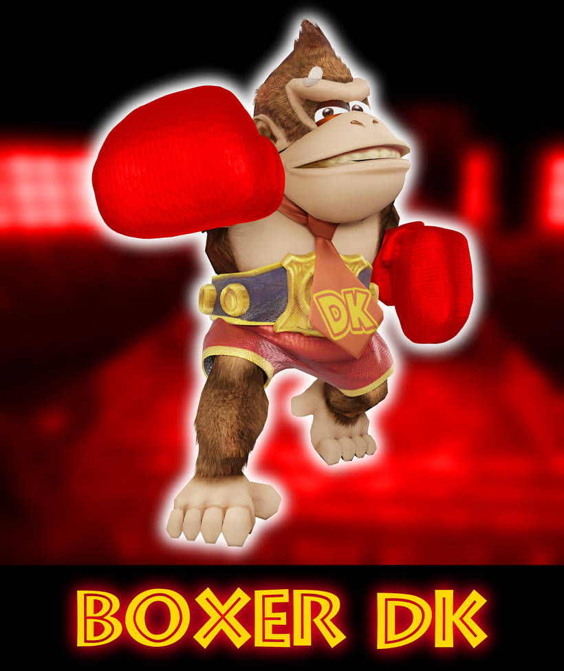 3D Render: Boxer DK by MegaMario2001 on DeviantArt