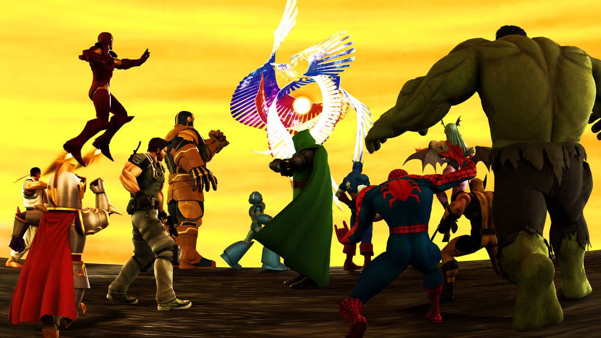 3D Render: Marvel VS Capcom World of Light by Ziti-Man-Mario on DeviantArt