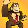 Adobe Illustrator: 94 Donkey Kong in Smash