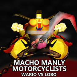 3D Track Cover: Wario VS Lobo by MegaMario2001