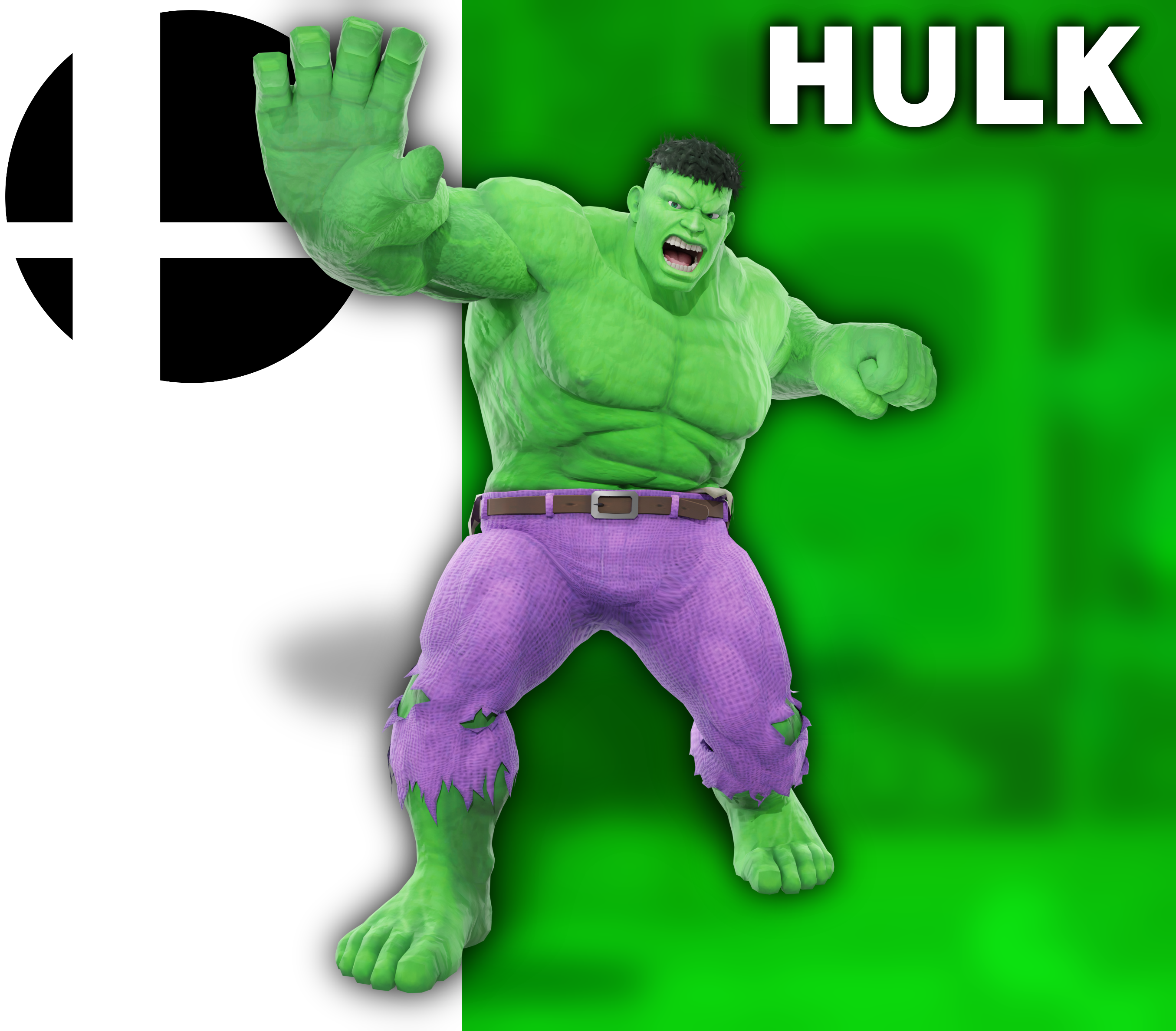 3D Render: Hulk in Smash by MegaMario2001 on DeviantArt