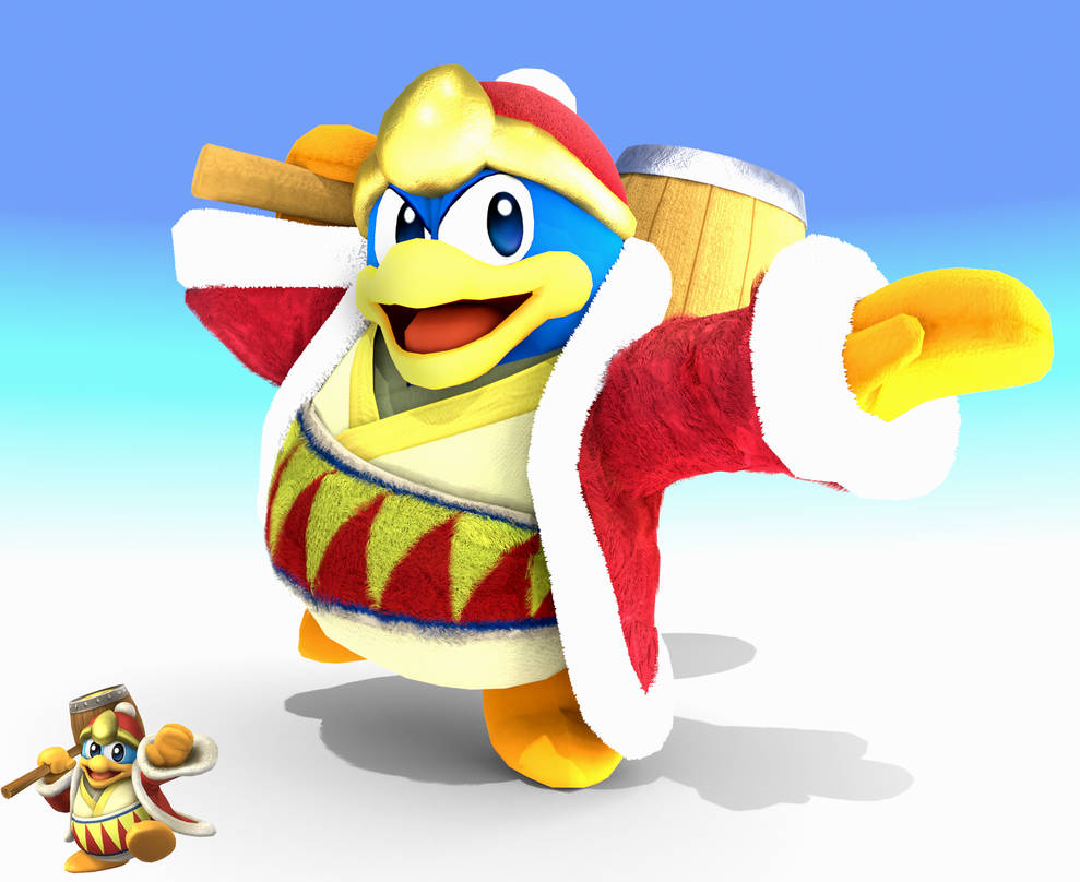3D Render: Brawl Dedede Remake by MegaMario2001 on DeviantArt