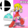 3D Render Remake Roll in Smash