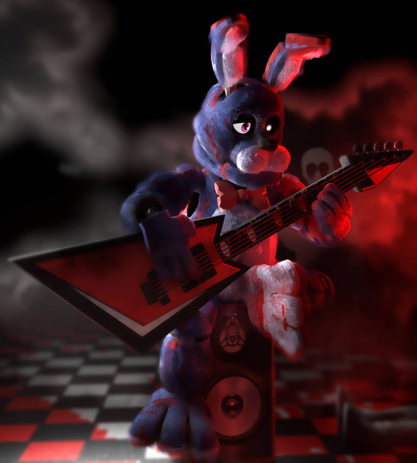 3D Render Bonnie And His Guitar By MegaMario2001 On DeviantArt 3d-render-bonnie-and-his-guitar-by-megamario2001-on-deviantart