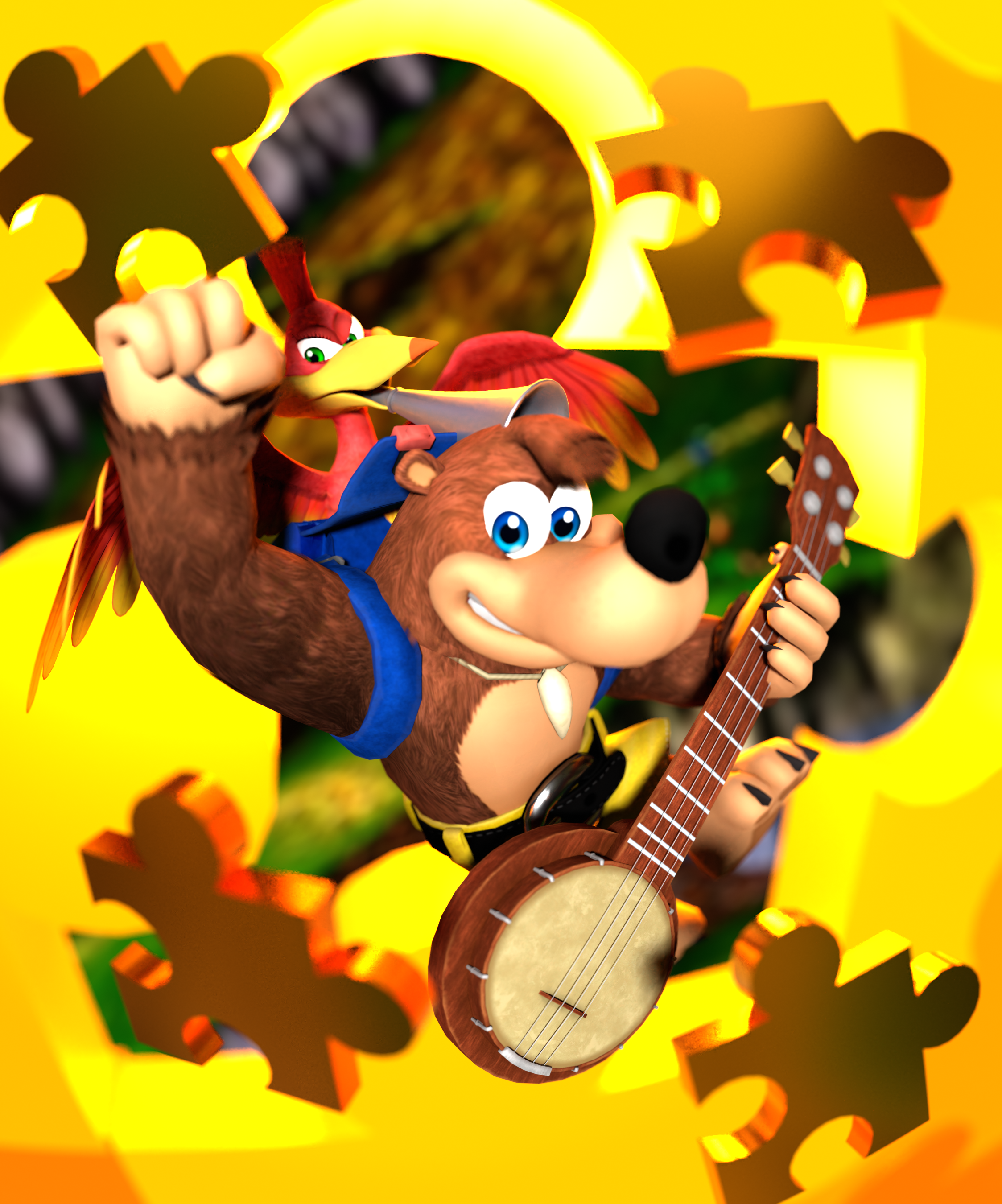 Nintendo 64 - Banjo-Kazooie - The Models Resource