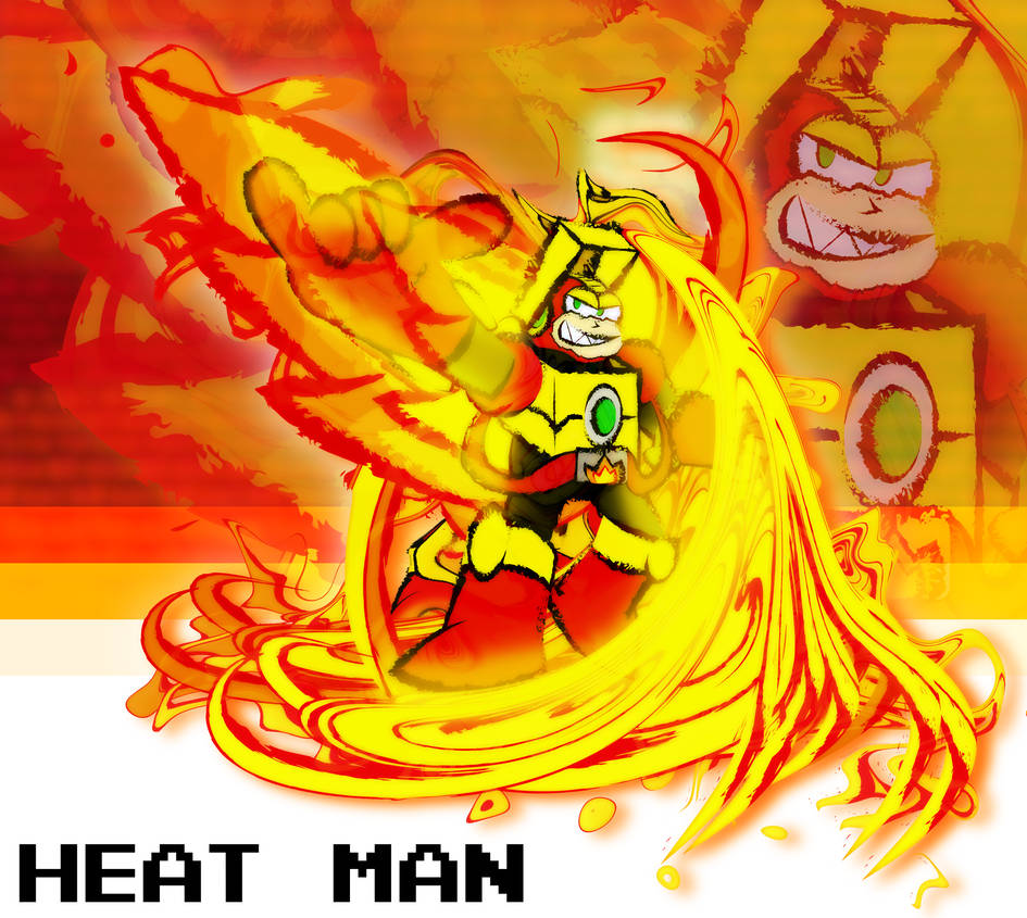 Adobe Illustrator: Heat Man by MegaMario2001 on DeviantArt