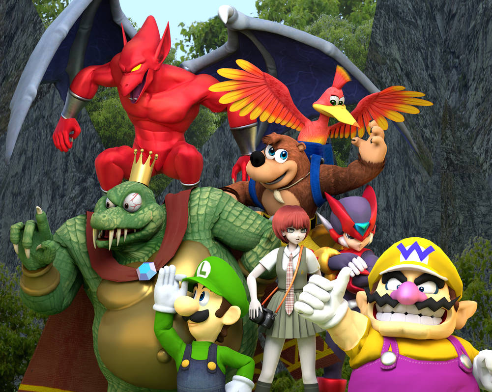 3D Render: Favorite Characters Thing by Ziti-Man-Mario on DeviantArt
