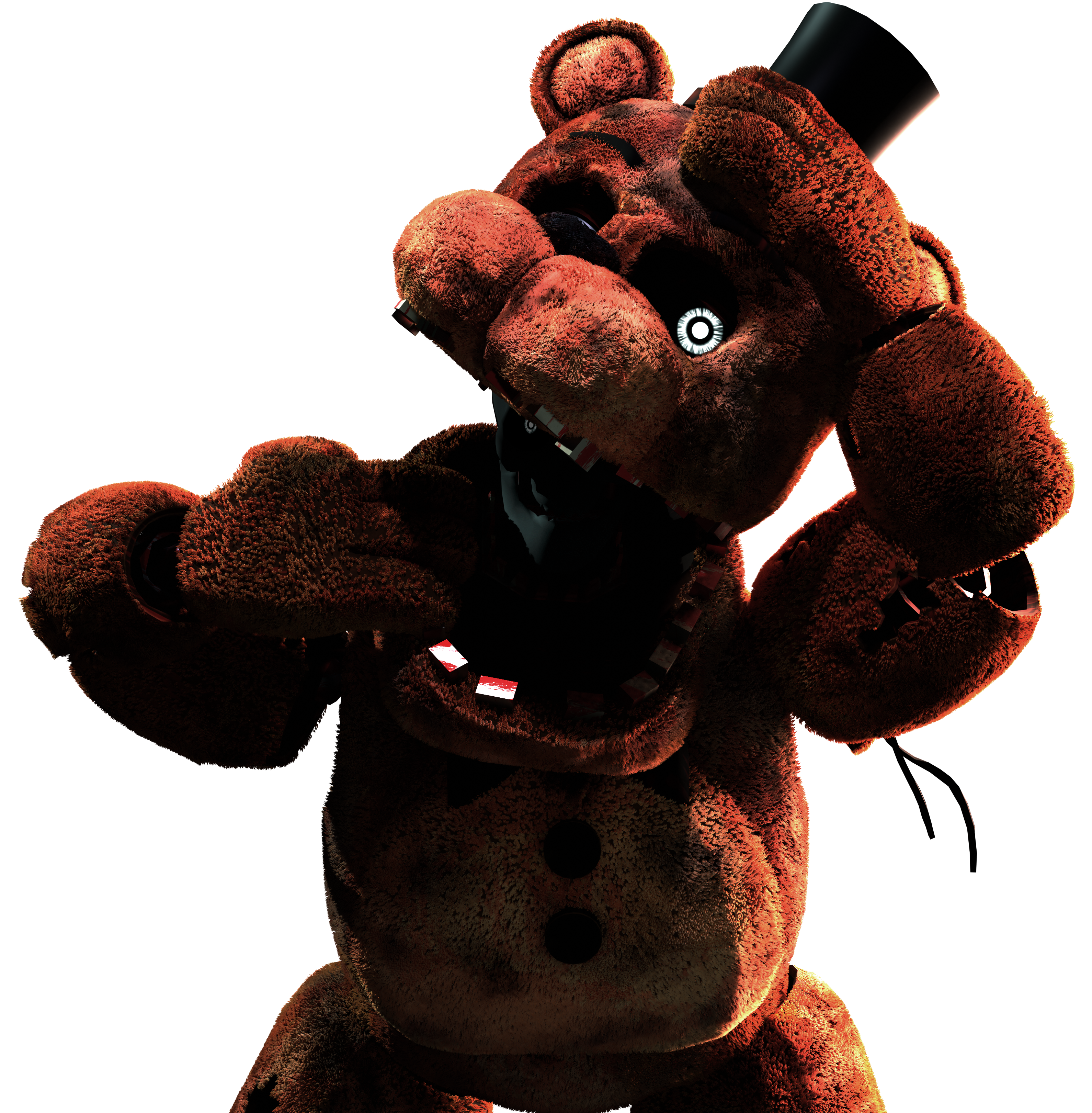 3D Render: Withered Freddy Transparent by MegaMario2001 on DeviantArt