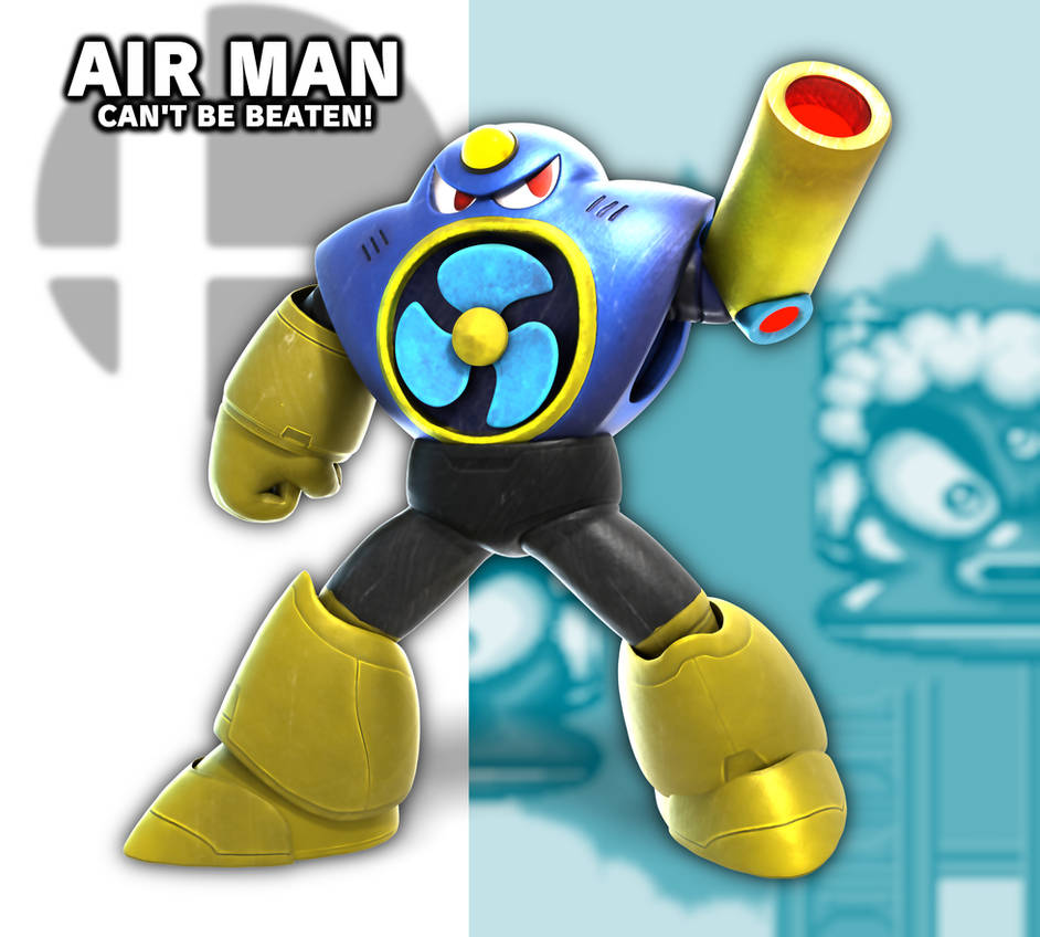 Smash Render: Air Man by ZDooarte on DeviantArt