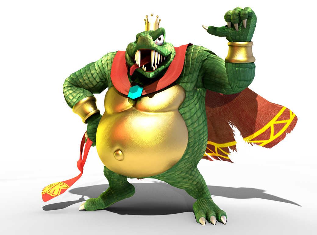 3D Render: King K. Rool by MegaMario2001 on DeviantArt