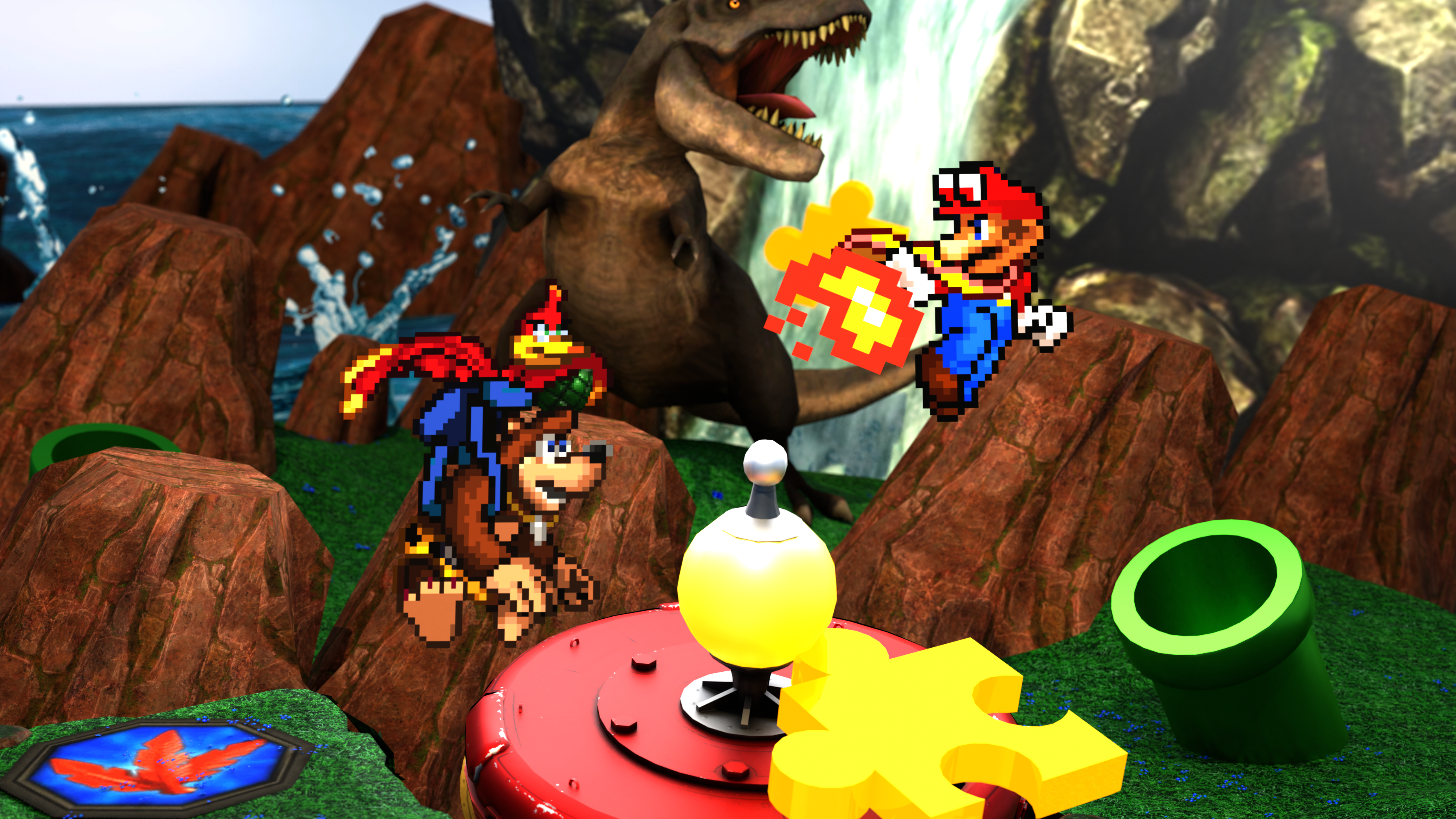 Super Mario 64 Vs. Banjo Kazooie