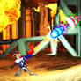 Blender Sprite Image: Earthworm Jim VS Mega Man X