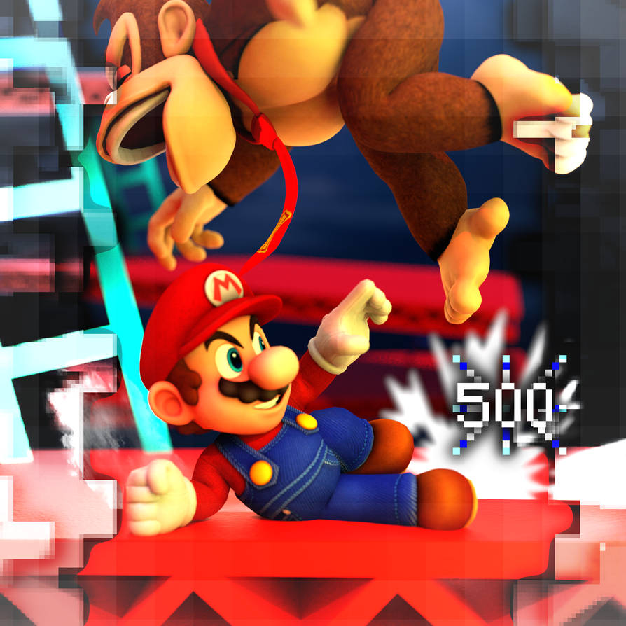 3D Render: Mario Slide Kick by MegaMario2001 on DeviantArt