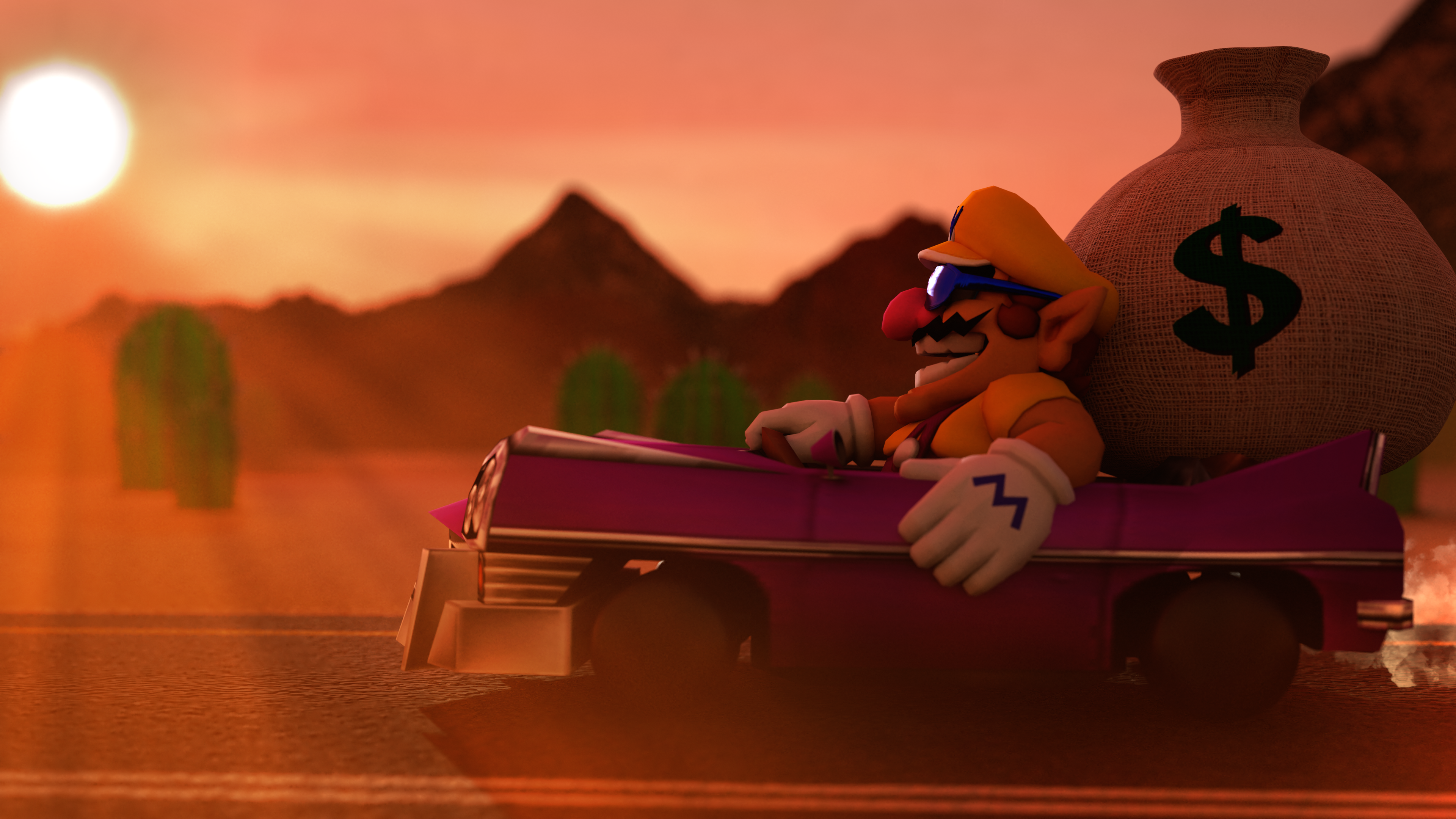 3D Render: Smash Kart by MegaMario2001 on DeviantArt