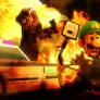 3D Render: Luigi meets Nemesis