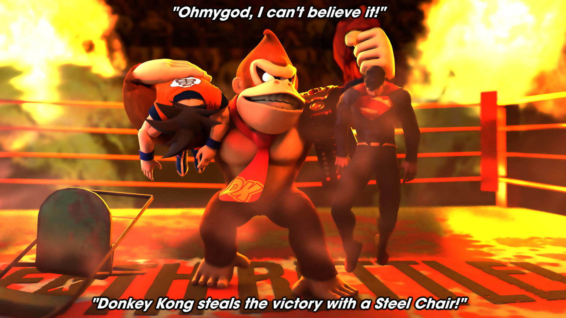 3D Render Donkey Kong Wins By MegaMario2001 On DeviantArt 3d-render-donkey-kong-wins-by-megamario2001-on-deviantart