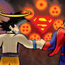 Adobe Illustrator: Goku VS Superman Ending