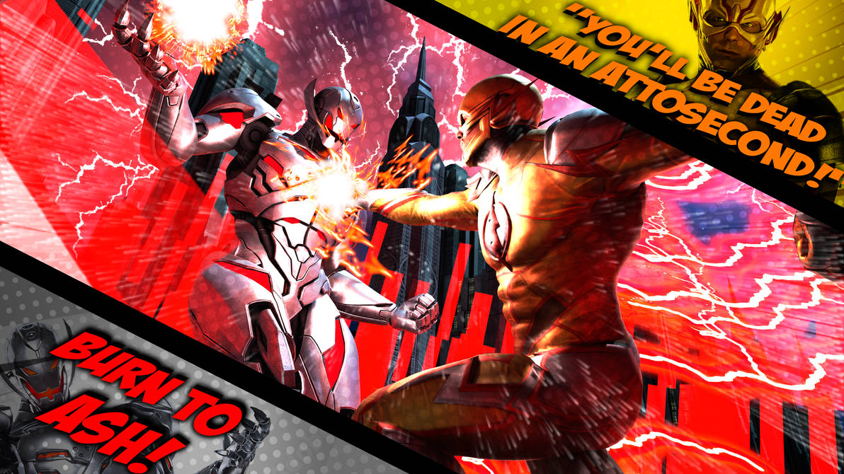 3D Render: Ultron VS Reverse Flash by ZDooarte on DeviantArt