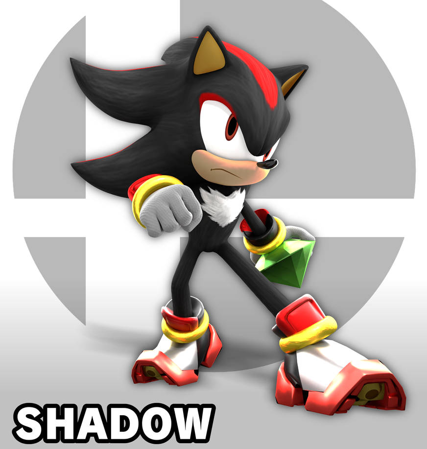 Smash Render: Shadow the Hedgehog by MegaMario2001 on DeviantArt