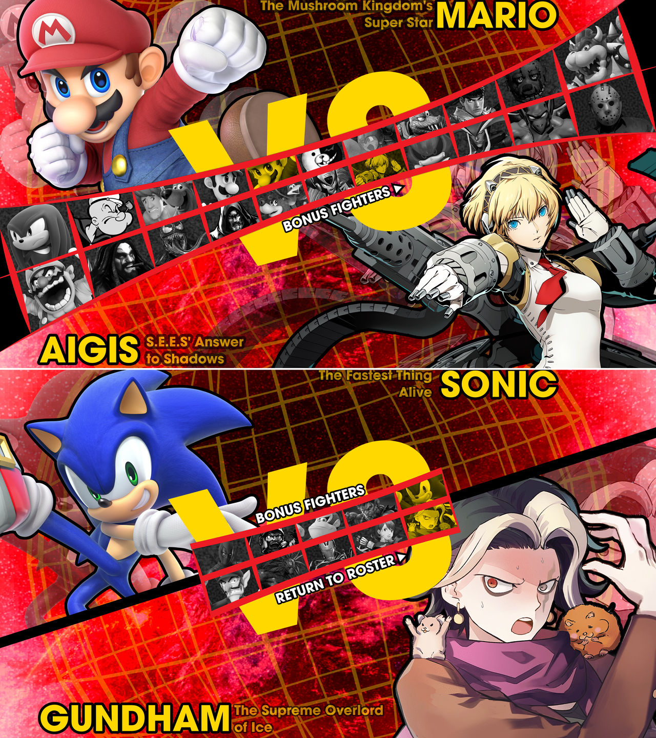 Fighting Game Roster Thing by Ziti-Man-Mario on DeviantArt