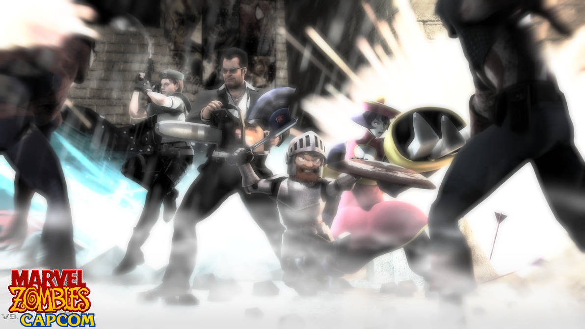 3D Render: Marvel Zombies VS Capcom by ZDooarte on DeviantArt