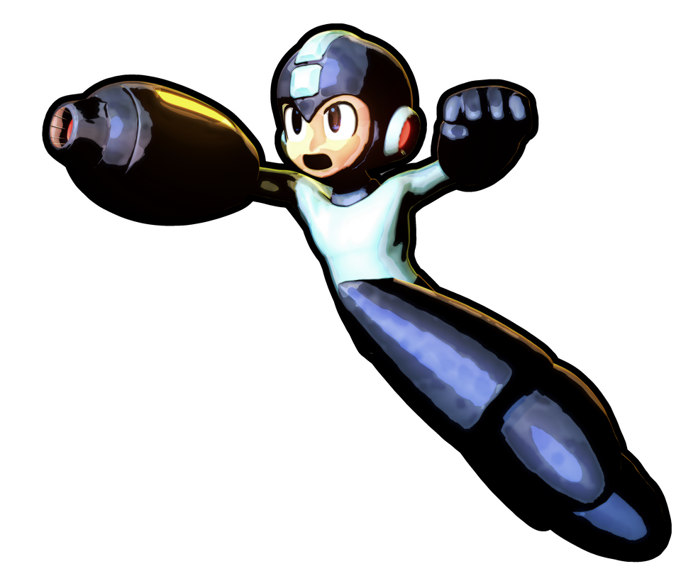 3D Render: Marvel VS Capcom 2 Mega Man by ZDooarte on DeviantArt