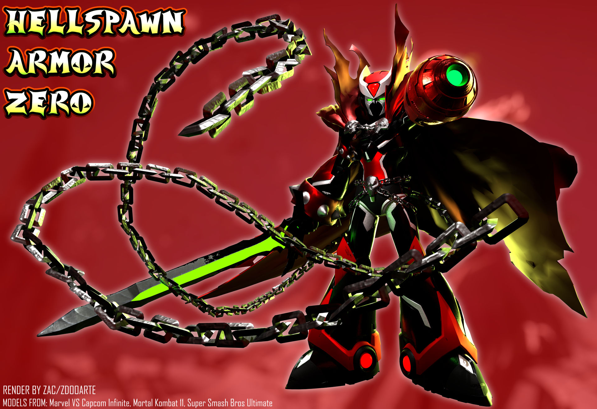 3D Render: Spawn Armor Zero by ZDooarte on DeviantArt