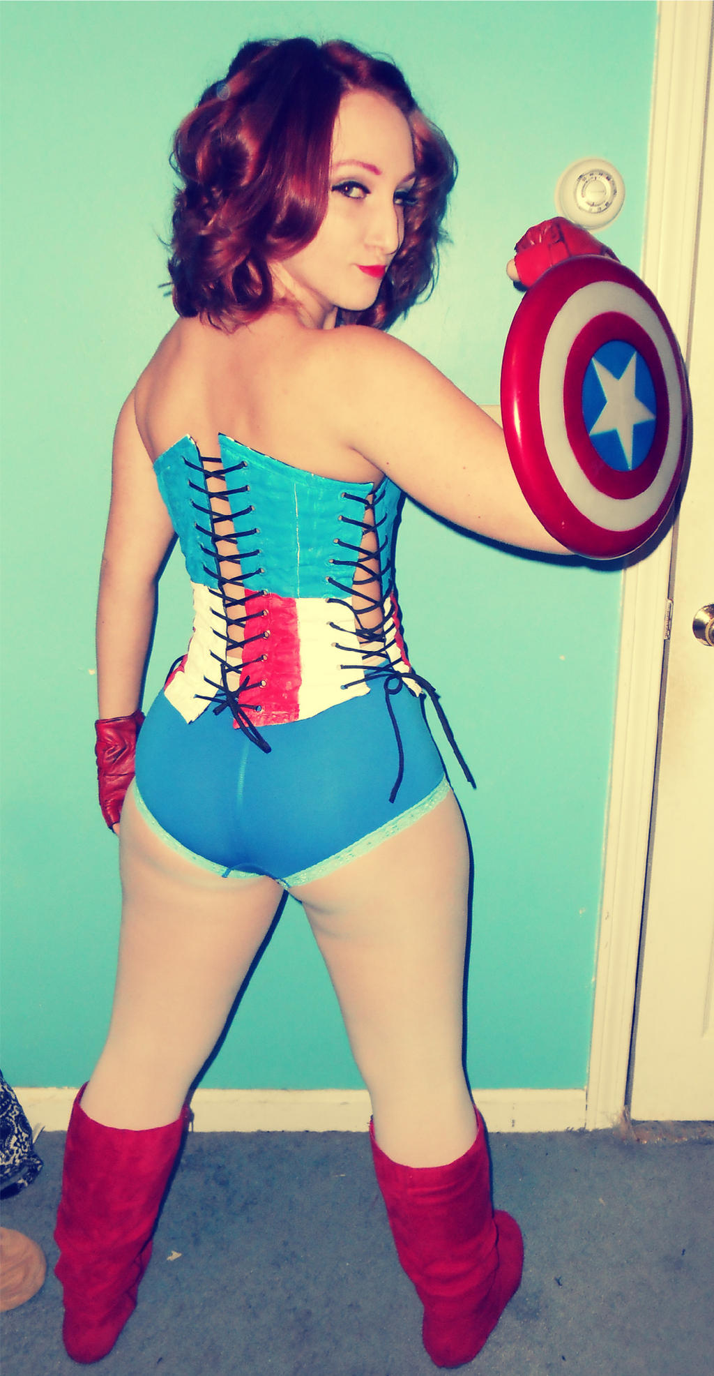 Pin up Captain America: Complete