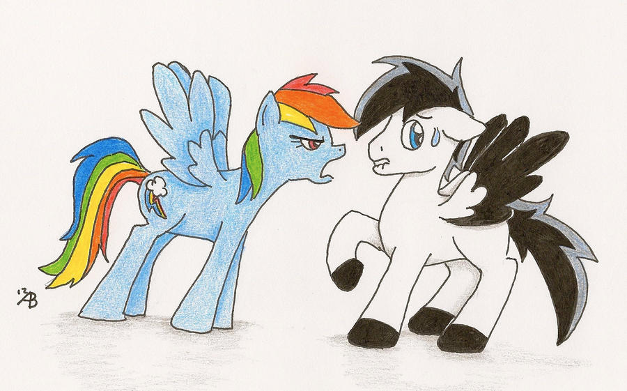 Rainbow Dash and Danny by SpazSenpai on DeviantArt