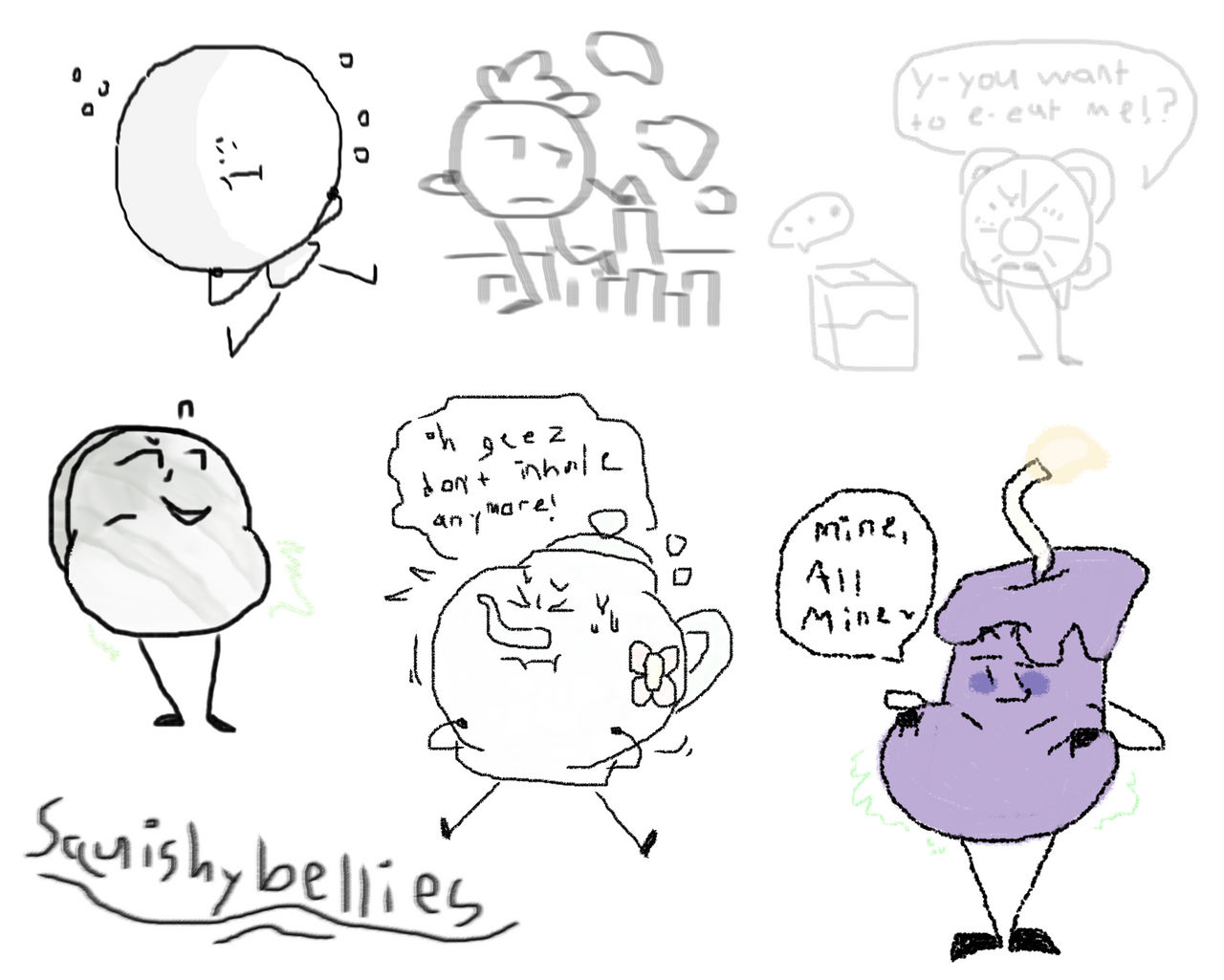 Hey remember when I used to draw objects? by SquishyBellies on DeviantArt