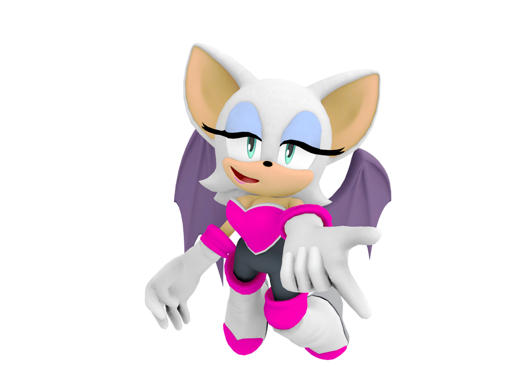 Rouge render by chikosanXD on DeviantArt