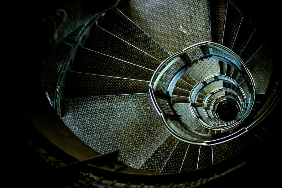 down the spiral