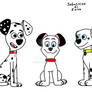 Three dalmatians from TV shows