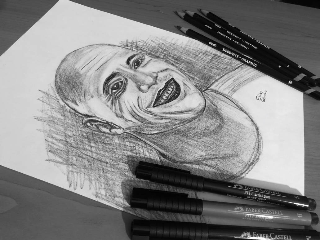 Dwayne Johnson sketch by eliasghossein on DeviantArt