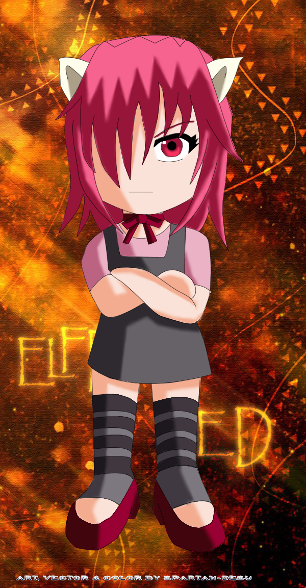 Elfen Lied Anime Paint By Numbers 