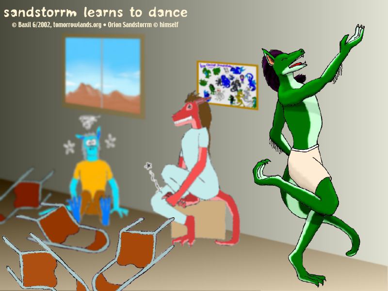 Sandstorrm Learns To Dance