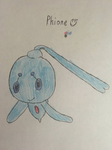 Pokemon #489 Phione (+Shiny) by Skavyy on DeviantArt