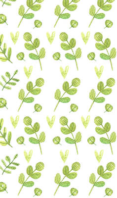 Spring Leafs (custom box background)