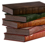 FREEBIE STACKED BOOKS PNG OVERLAY