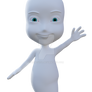 Friendly Ghost PNG Overlay.