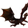 FIRE DRAGON PNG OVERLAY.